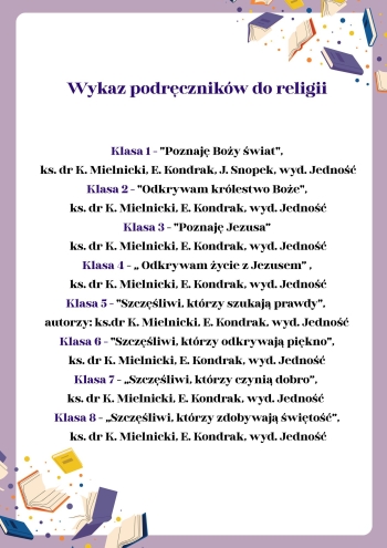 White Purple Book Frame Border Document (1)