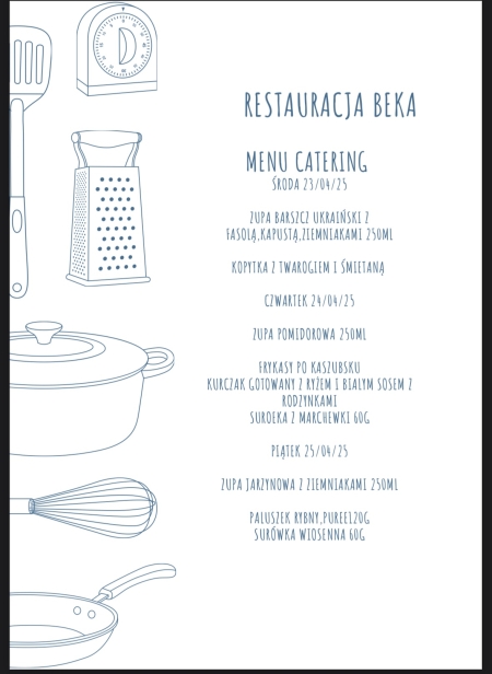 Obiady - catering
