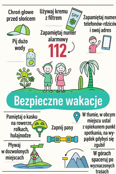 Bezpieczne wakacje 2025