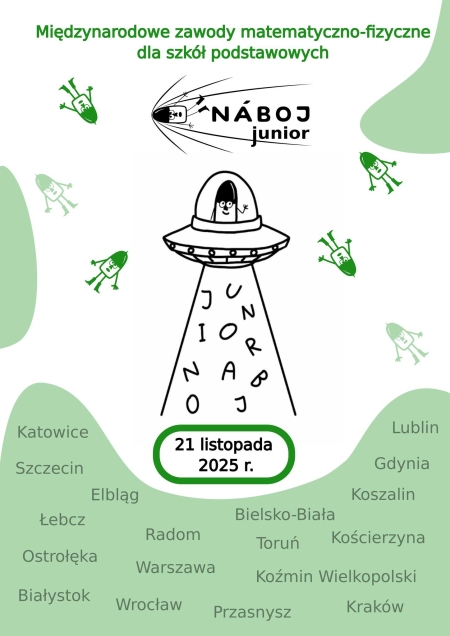 MIĘDZYNARODOWY KONKURS MATEMATYCZNY NABOJ JUNIOR