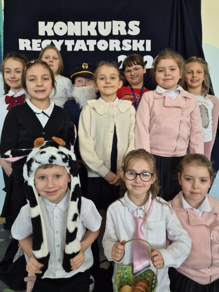 Konkurs Recytatorski dla klas I-III