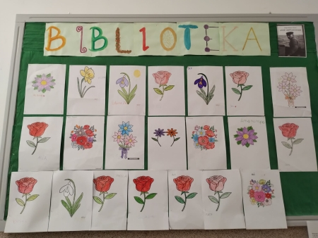 Wiosennie w bibliotece