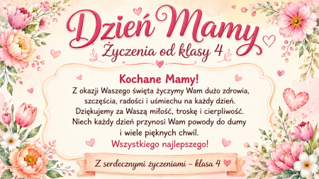 Życzenia na Dzień Mamy